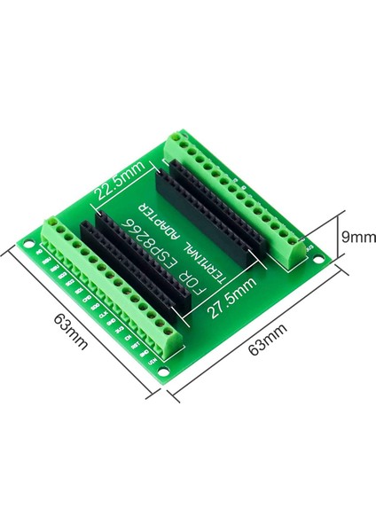 ESP8266 Breakout Kartı ESP8266 Genişleme Kartı Gpıo 1'den 2'ye (Yurt Dışından)