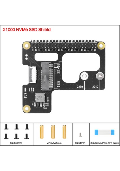X1000 SSD Genişletme Kartı 5 Için (Yurt Dışından)