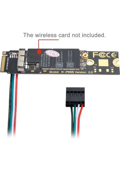 Adaptör Kartı M-Key Kablosuz Kartı Bluetooth Modülü Için (Yurt Dışından)