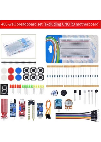 R3 Geliştirme Kartı 400 Delikli Kit Sensör Kaçınma Modülü Için, A (Yurt Dışından)