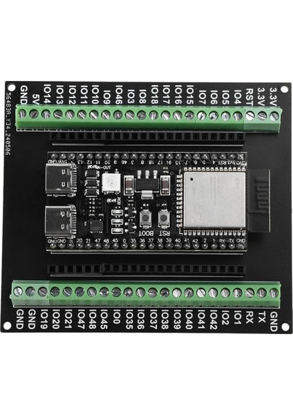 ESP32-S3 Genişletme Kartı Gpıo 1'den 2'ye Breakout Kartı A (Yurt Dışından)