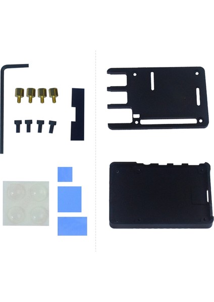 4 Model B Kasa Cnc Alüminyum Kasa Ultra Ince Kabuk, B (Yurt Dışından)