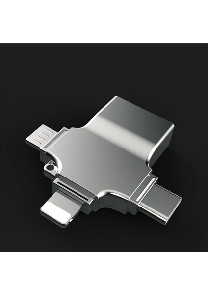 Sd Kart Mikro Kart Adaptörü 4'ü 1 Arada USB 3.0 Mikro Sd'den Kart Okuyucuya USB (Yurt Dışından)