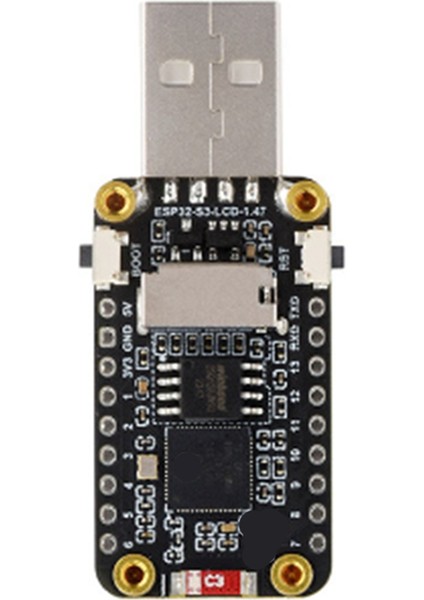 ESP32-S3 Geliştirme Kartı 1.47 Inç LCD Ekran 16MB Flash (Yurt Dışından)