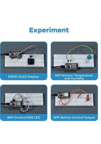 Kit ESP32 ESP-32S Wıfı I Ot Geliştirme Kartı (Yurt Dışından)