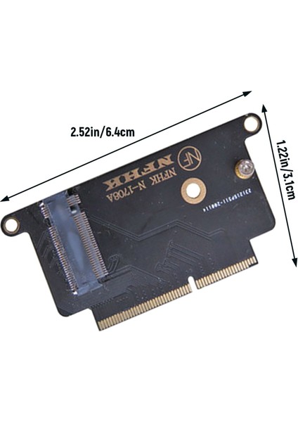 A1708 Adaptör Kartı Nvme Sabit Disk Adaptör Kartı,c (Yurt Dışından)