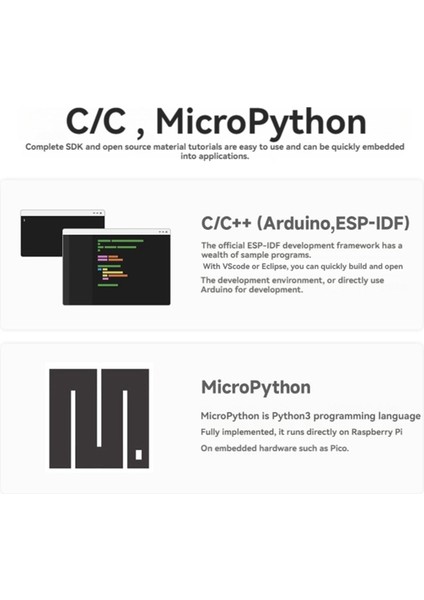 ESP32-C3-ZERO Geliştirme Kartı Wifi Modülü Rısc-V 32-Bit Type-C B (Yurt Dışından) indirimleri