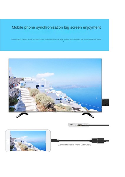 2'si 1 Arada USB Dişi - Uyumlu Erkek Hdtv Adaptör Kablosu 1080P (Yurt Dışından) fiyatları