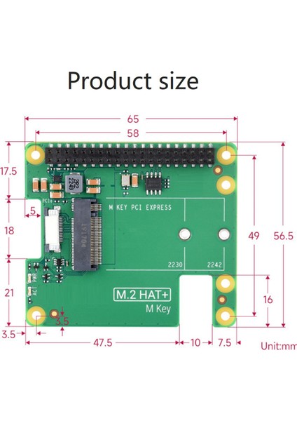 SSD SSD M.2 Hat Için Genişletme Kartı Modülü Modül A ile (Yurt Dışından)