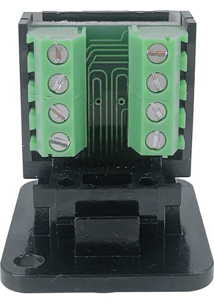 5 Adet RJ45 Dişi Panel Montajlı Vida Terminal Adaptörü (Yurt Dışından)