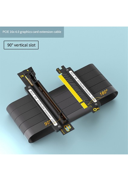 PCIE-E16X - 16X 4.0 Grafik Kartı Uzatma Kablosu A (Yurt Dışından)