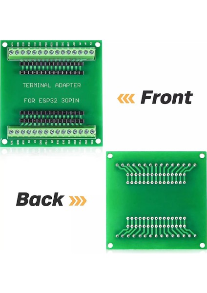 Gpıo Breakout Kartı 30 Pin ESP32 Geliştirme Kartıyla Uyumlu (Yurt Dışından)