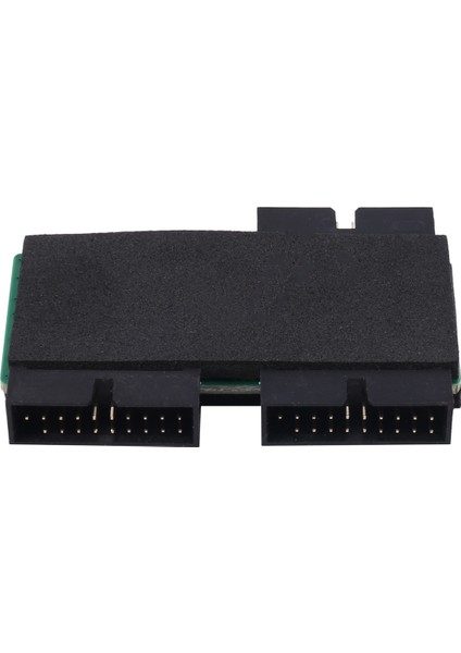 USB 3.0 19PIN Bir-Iki Hub Çip ve Modüler Kablo Tasarımı Hub (Yurt Dışından)