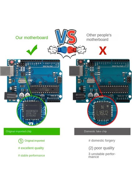 Unor3 Ana Kontrol Kartı ATMEGA328P Programlama Geliştirme Kartı Için (Yurt Dışından)