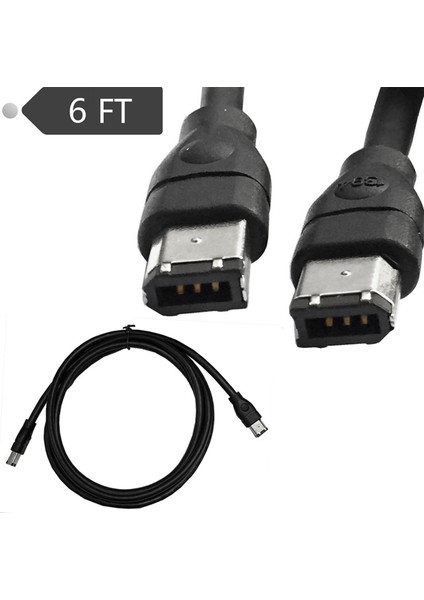 1,8 M Firewire Kablosu Ieee 1394 Firewire 400 - Firewire 400 Kablosu (Yurt Dışından)