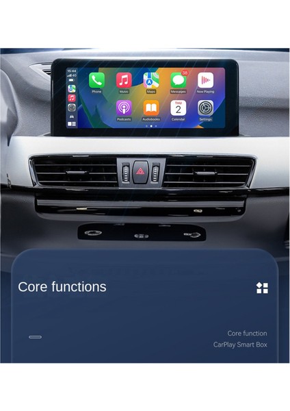 Carplay Box Android Auto Bağlantılı Kablosuz Carplay Dönüştürücü (Yurt Dışından)