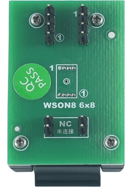 Qfn8 Wson8 Dfn8 5x6/6x8 Ic Soket Adaptörü Spı Nand Nor Flash Için (A) (Yurt Dışından)