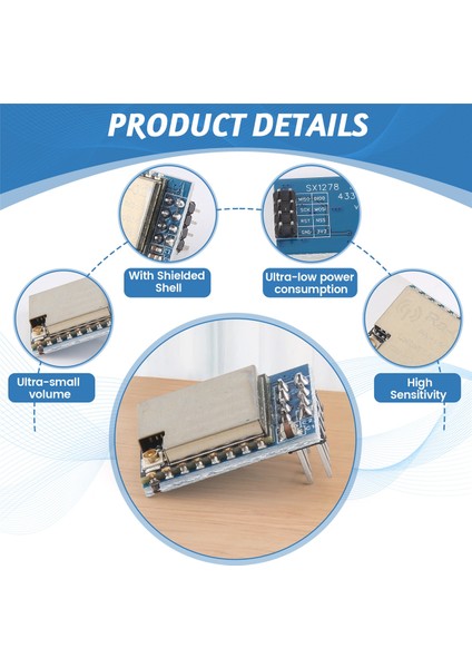 Geliştirme Kartı Modülü SX1278 Lora Yayılmış Spektrum Kablosuz Modülü (Yurt Dışından) indirimleri