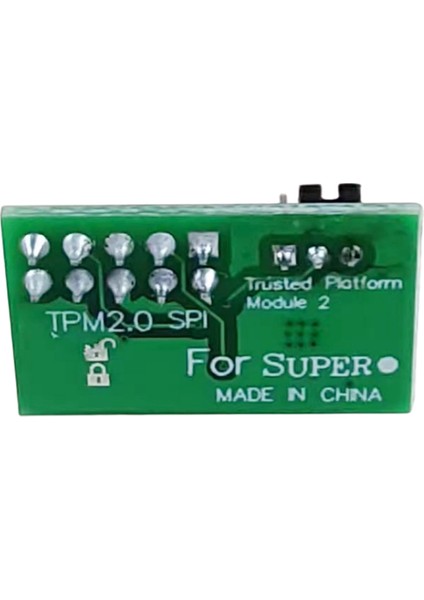 -AOM-TPM-9670V-S Dikey Tpm 2.0 9-Pin Için (Yurt Dışından)
