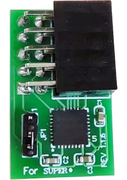 -AOM-TPM-9670V-S Dikey Tpm 2.0 9-Pin Için (Yurt Dışından)