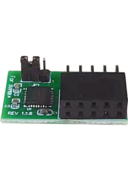 -AOM-TPM-9670V-S Dikey Tpm 2.0 9-Pin Için (Yurt Dışından)