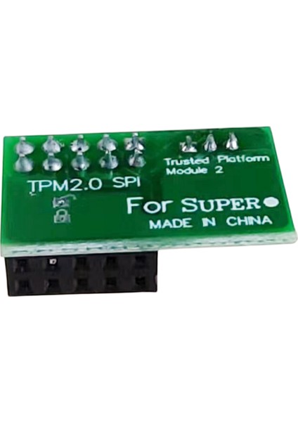 -AOM-TPM-9670V-S Dikey Tpm 2.0 9-Pin Için (Yurt Dışından)