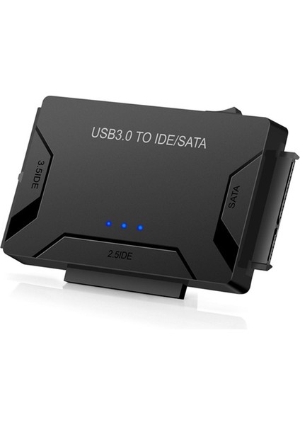 2.5 3.5 Sabit Disk Evrensel Adaptörü USB 3.0 Veri Dönüştürücü (Ab Fişi) (Yurt Dışından)