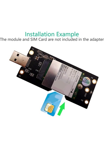 Ngff Modülünden Sım'e USB 3.0 3g/4g/5g Modülü (Yurt Dışından)