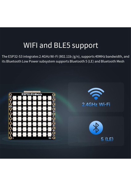 Mikro-Geliştirme Kartı Hat 8x8 LED Matris (Yurt Dışından)