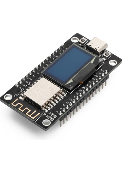 Micropython Için 0.96IN Ekranlı Nodemcu ESP8266 Geliştirme Kartı (Yurt Dışından)