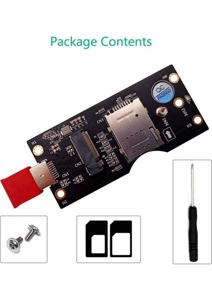 Ngff Modülünden Sım'e USB 3.0 3g/4g/5g Modülü (Yurt Dışından)