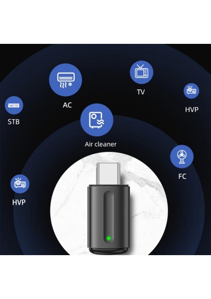 Akıllı Telefon Ir Adaptörü Usb-C Akıllı Uygulama Kontrolü 15 ve Üzeri (Yurt Dışından)