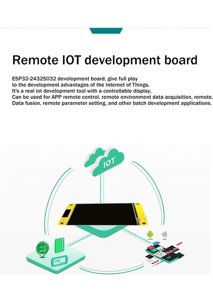 ESP32 Wifi Bluetooth 2.8 Inç 240X320 Ekran Tft Modülü Lvgl Dokunmatik (Yurt Dışından)