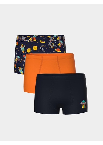 Lcw Kids Baskılı Erkek Çocuk Boxer 3'lü