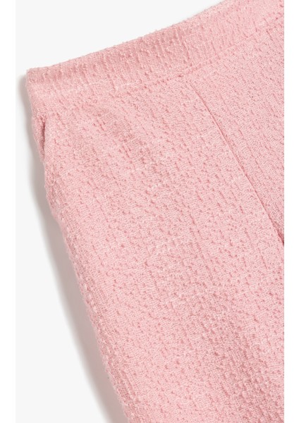 Cep Detaylı Geniş Paça Tüvit Pantolon modelleri