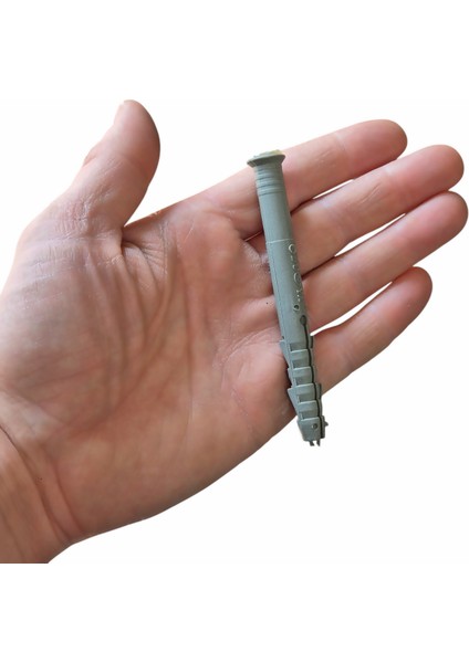 Uzun Boy Plastik 10 cm Siding Kasa Dübeli 10 mm - 100 Adet