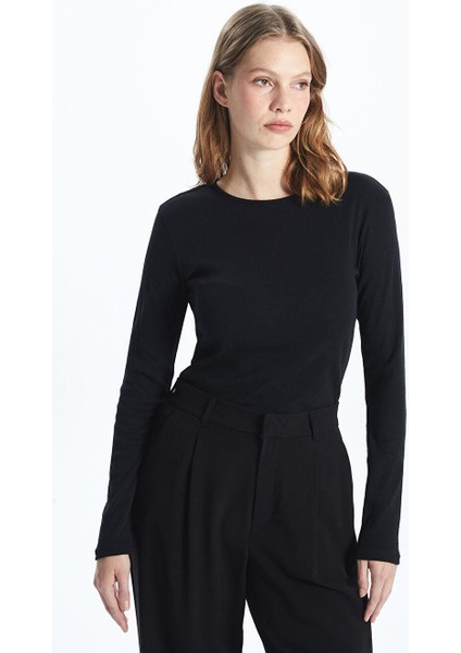 Lcwaıkıkı Classic Bisiklet Yaka Kadın Body