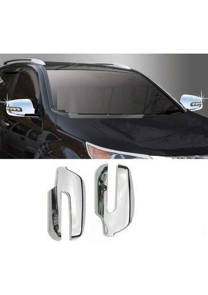 Kia Sorento Uyumlu 2010 2013 Ayna Kapağı Abs(Plastik) Krom