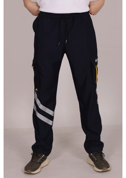 Lacivert Likralı 112 Acil Sağlık Pantolonu Unisex modelleri