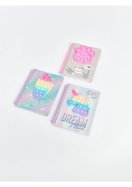 Lcw Accessorıes Pop It Baskılı Telli Çizgili Defter