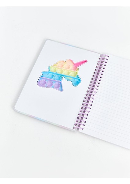 Lcw Accessorıes Pop It Baskılı Telli Çizgili Defter