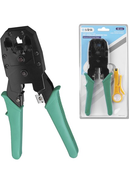 SL-315 Sıkma Pensesi RJ11 RJ12 RJ45