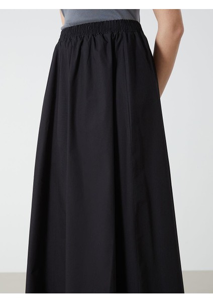 Lcw Modest Beli Lastikli Kadın Kloş Etek modelleri