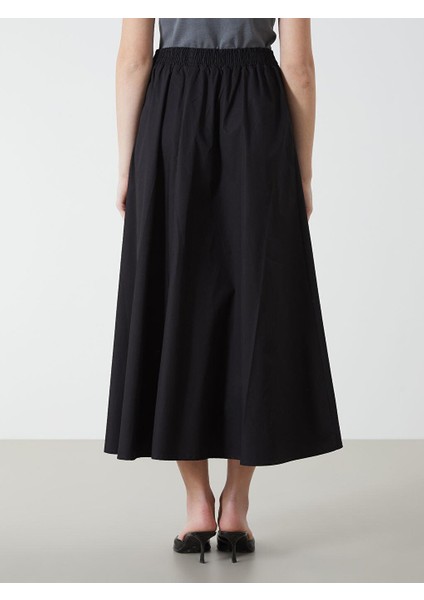 Lcw Modest Beli Lastikli Kadın Kloş Etek fırsatları