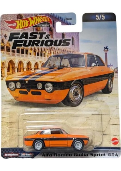 Fast & Furious Premium Alfa Romeo Giulia Sprint Gta HKD29