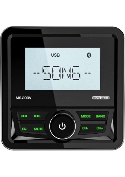 Barka MS-20RV USB Girişli Bluetoothlu Marine Teyp