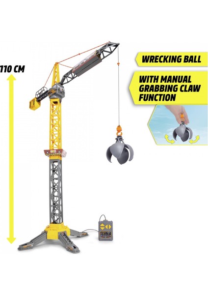 Mighty Crane Kumandalı Vinç 110 cm 3729022 fiyatları