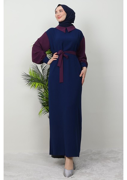 Kübra Tesettür Elbise Krem fırsatları