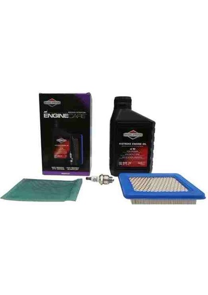 Briggs Stratton 650E 675EX 4t Motor Yağı+Hava Filtresi+Buji Bakım Kiti