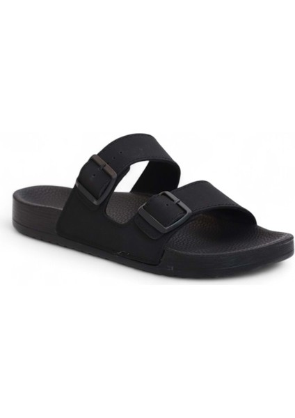 2116-BHM10 Tam Anatomik Unisex Tokalı Günlük Terlik - NKT02116-SIYAH-44 fiyatları
